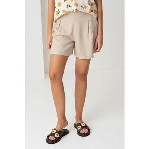 Pantaloni scurti din amestec de in imagine