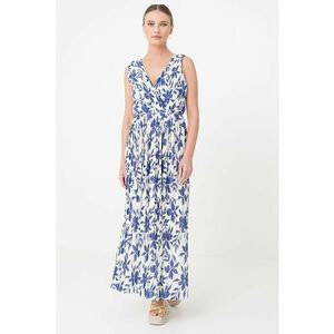 Rochie maxi plisata Elema imagine