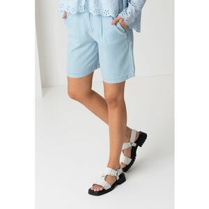 Pantaloni scurti din lyocell imagine
