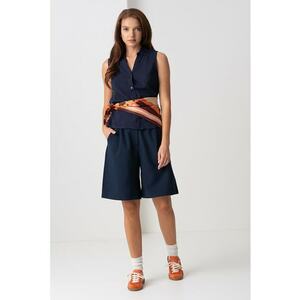 Camasa fara maneci cu model uni imagine