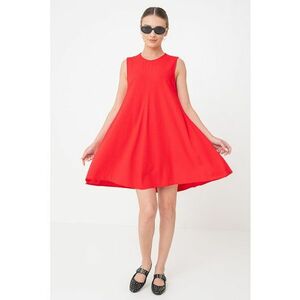 Rochie lejera scurta din amestec de in Say imagine