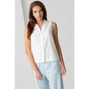 Camasa fara maneci cu model uni imagine