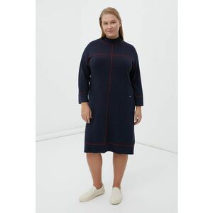 Rochie-pulover tricotata fin imagine