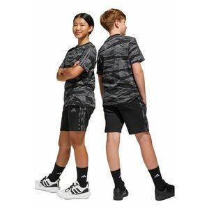Pantaloni scurti din amestec de bumbac cu model camuflaj imagine