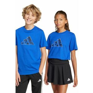 Tricou din bumbac cu imprimeu logo imagine