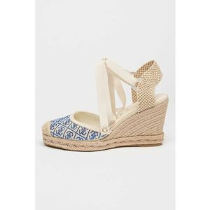 Espadrile wedge cu strasuri imagine