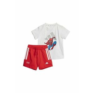 Set de tricou de bumbac cu imprimeu si pantaloni scurti imagine