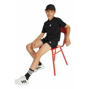 Tricou cu decolteu la baza gatului si detaliu monograma imagine