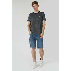 Tricou in dungi cu decolteu la baza gatului imagine