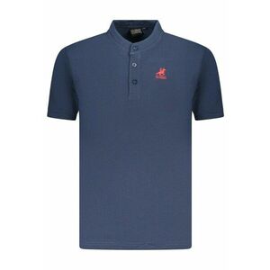 U.S. Grand POLO Tricou polo barbati simplu cu logo brodat - regular fit - bleumarin imagine