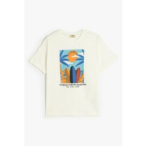 Tricou lejer cu imprimeu grafic imagine