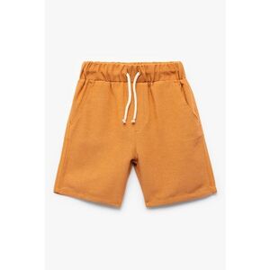 Pantaloni scurti din amestec de in cu talie ajustabila imagine