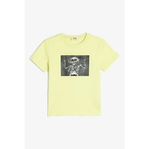 Tricou din bumbac cu imprimeu grafic imagine