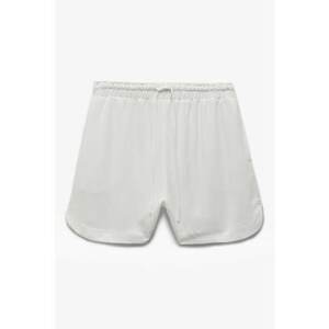 Pantaloni scurti cu snur si model uni imagine