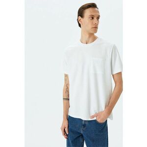 Tricou uni cu buzunar aplicat pe piept imagine