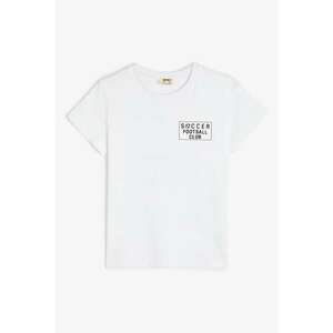 Tricou cu imprimeu text imagine