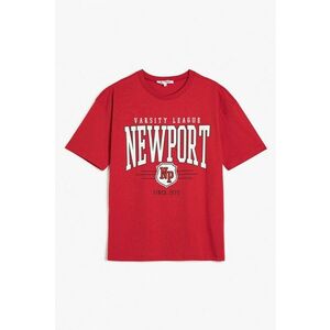 Tricou de bumbac Varsity imagine