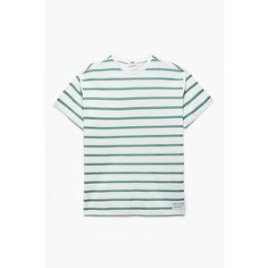 Tricou in dungi cu decolteu la baza gatului imagine