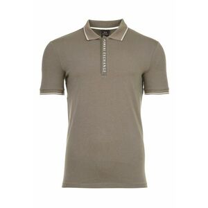 Tricou polo slim fit din amestec de bumbac imagine