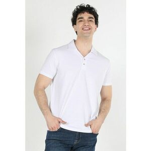 Tricou polo cu model striat imagine