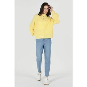 Pulover striat cu maneci raglan imagine