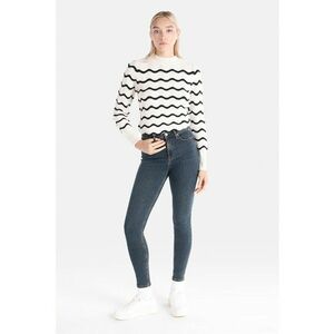 Blugi skinny cu talie inalta imagine