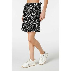 Fusta mini evazata cu imprimeu floral imagine