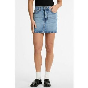 Fusta de denim cu talie inalta imagine