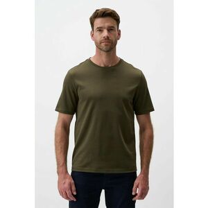 Tricou uni cu decolteu la baza gatului imagine