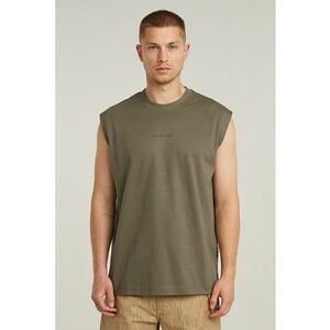 Top din bumbac organic fara maneci imagine