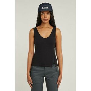 Top din bumbac organic cu decolteu cache-coeur imagine