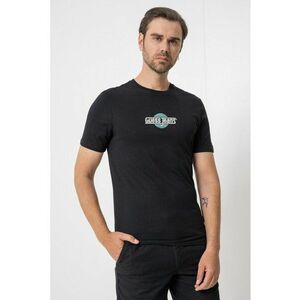 Tricou regular fit cu decolteu la baza gatului imagine