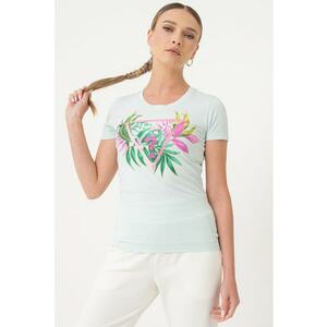 Tricou cu imprimeu floral imagine