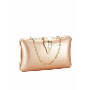 Geanta clutch argintiu simplu BME-600 05 10511 imagine