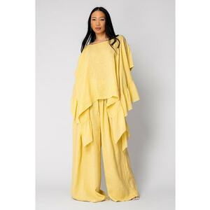 Set Bluza si Pantalon lung din Yellow Mustard 15878 imagine
