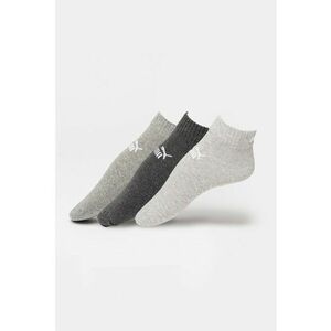 Set de sosete scurte unisex din amestec de bumbac cu logo - 3 perechi imagine