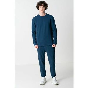 Bluza relaxed fit cu decolteu la baza gatului imagine