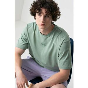 Tricou din bumbac cu logo imagine