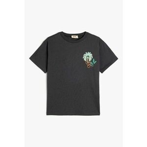 Tricou cu imprimeu grafic pe partea din spate imagine