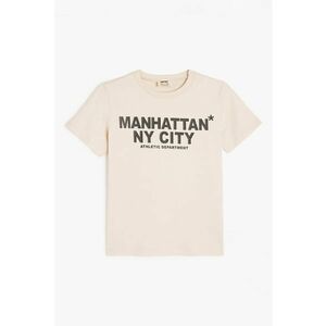 Tricou cu imprimeu text frontal imagine