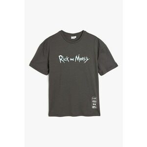 Tricou din bumbac cu imprimeu cu desene animate imagine