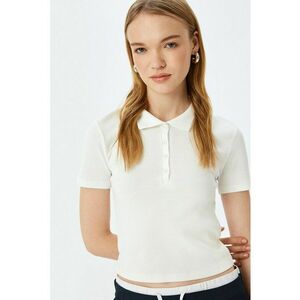 Tricou polo striat imagine