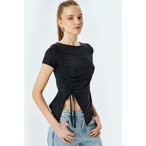 Tricou cu model asimetric imagine