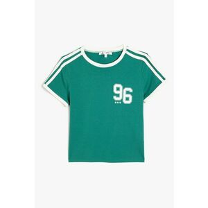 Tricou cu decolteu rotund imagine