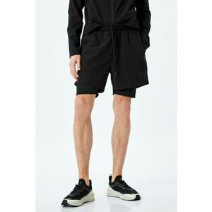 Pantaloni scurti 2 in 1 cu snur imagine