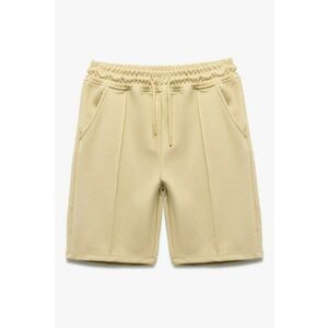 Pantaloni scurti cu snur si buzunare laterale imagine