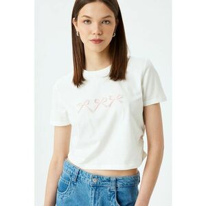 Tricou crop cu funda imagine