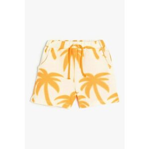 Pantaloni scurti cu model tropical imagine