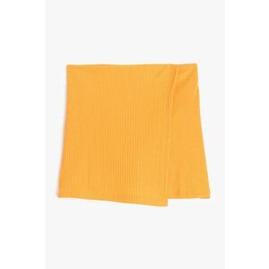 Fusta-pantalon uni striata imagine