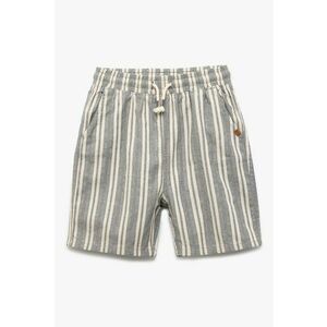 Pantaloni scurti de bumbac cu dungi imagine